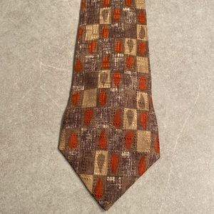 💜3/$15 Perry Ellis Portfolio 100% Italian Silk Tie